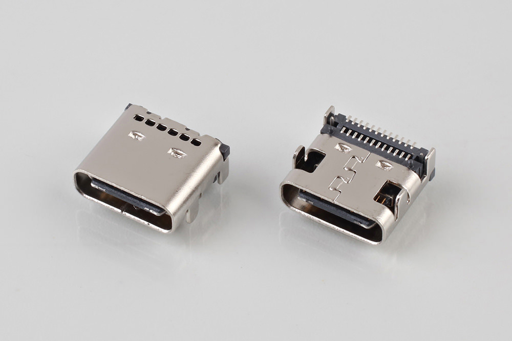 Micro USB 3.1JAE版本(有柱)24pin Rec 总长7.9